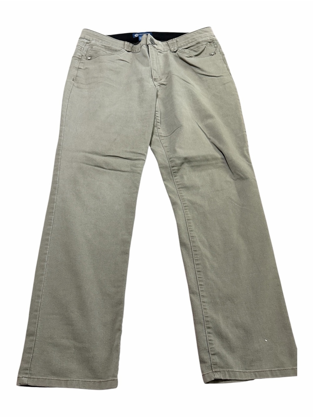 Sage Green Democracy Women’s Plus Size 16 Jeans Elasric Ab Solution Relaxed Fit